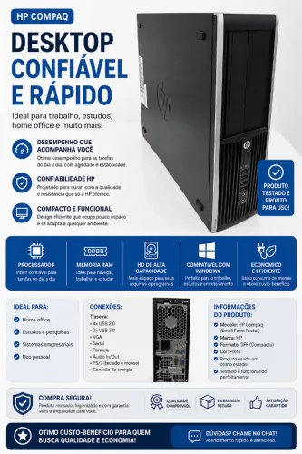 Desktop HP - Elite SFF