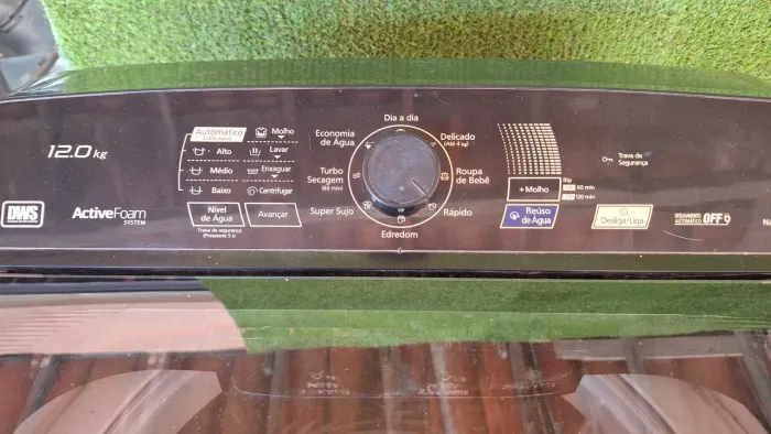 Maquina de lavar 12kg Panasonic funcionando perfeitamente