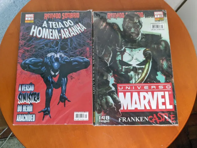 HQs Marvel - Reinado Sombrio | A Teia do Homem-Aranha #3 + Universo Marvel #7