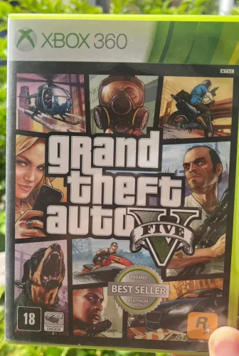 GTA V Xbox 360 - Mídia Física Original
