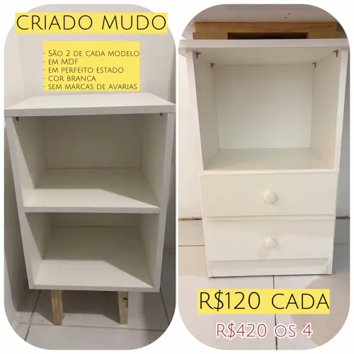Criado Mudo - 4 unidades