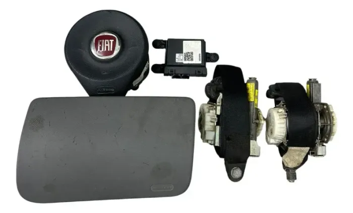  Kit Airbag Incompleto Fiat Grand Siena 2013 Preto