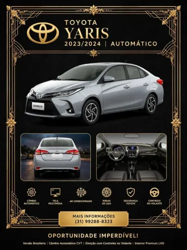 Toyota Yaris XS Sedan 1.5 Flex 16V 4P Aut. 2024