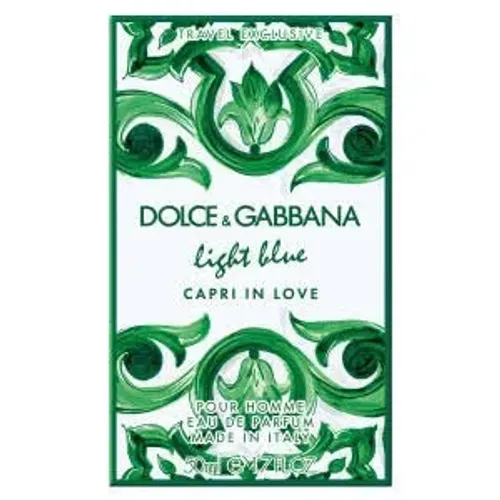 Light Blue Capri in Love Dolce & Gabbana Eau de Parfum - Perfume Masculino 50ml