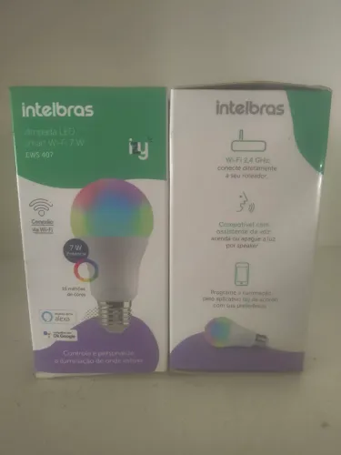Lâmpada Smart WiFi Intelbras 7W