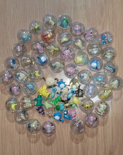 Miniaturas pokemon originais nintendo guarana caçulinha