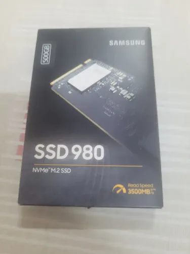 SSD Samsung 980 NVMe M.2 500GB | Novo, Nunca Usado