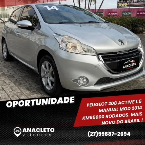 Peugeot 208 Active/active Pack 1.5 Flex 8V 5P 2014