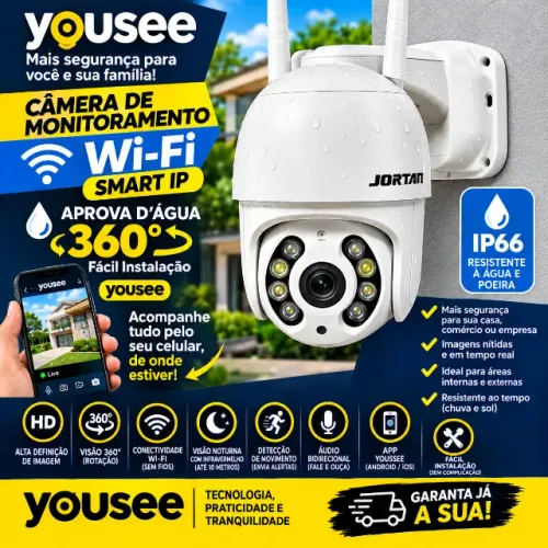 Câmera de monitoramento via internet