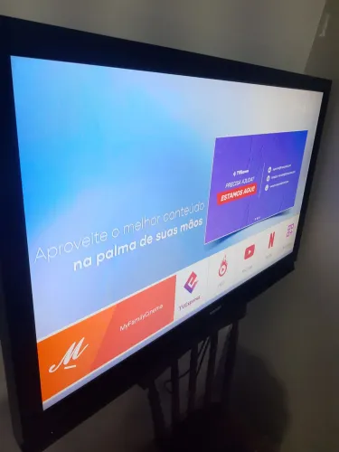Tv 42 polegadas modelo mais antigo funcionando perfeitamente