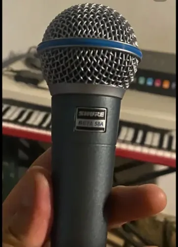 VENDO SHURE BETA58A (NOVO) PROFISSIONAL.