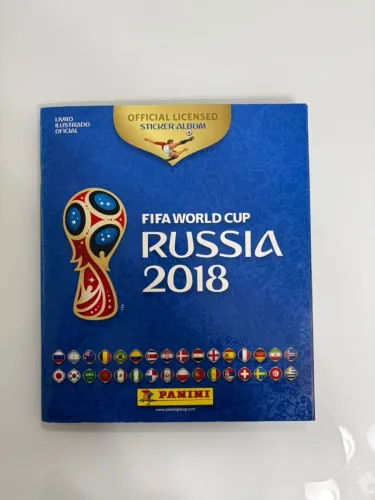 Álbum Oficial da Copa do Mundo Rússia 2018 - Completo!