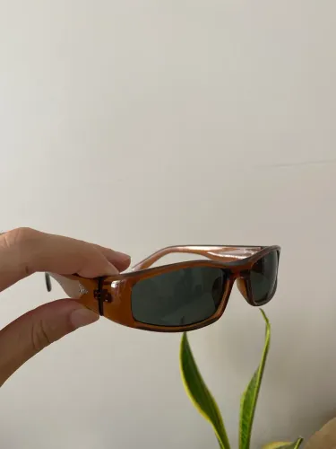 Óculos Green Original Marrom Estilo Fino L.A