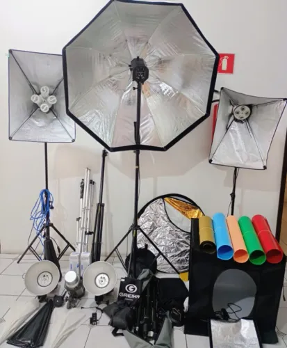 Pack de acessórios para fotografia