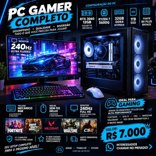 Pc Gamer Rayzen 7