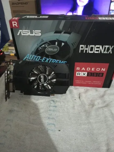 GPU AMD - RX550 4gb (com defeito)
