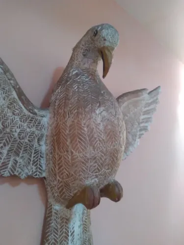 Escultura Divino Espírito Santo