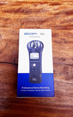 Gravador Zoom H1n Profissional + Windscreen