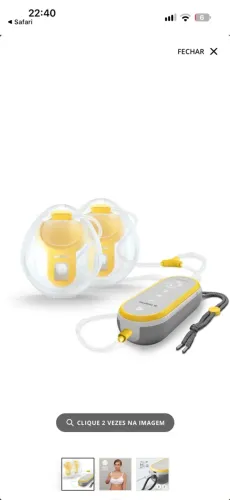 Extratora Medela hands free freestyle