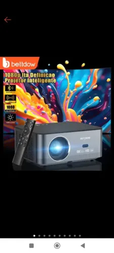 Vende - se Projetor BETTDOW full HD 1080p 700 ANSI 13000 Lumen Android Wi-Fi LED