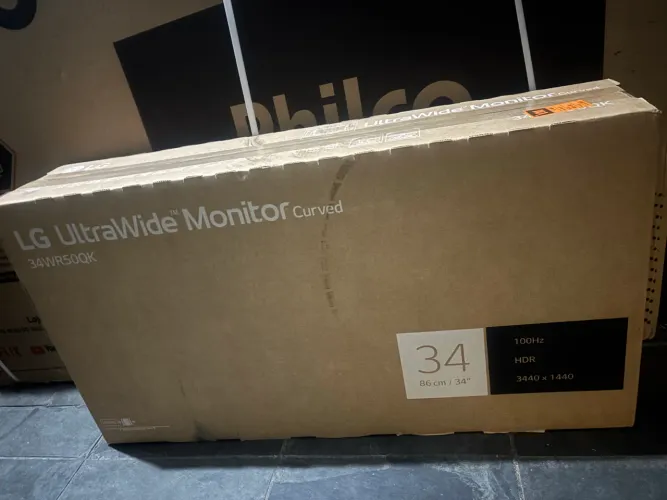 Monitor LG 34 polegadas novo na caixa