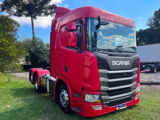 scania sc r450 ntg 6x2 ano 2019 trucado segundo dono