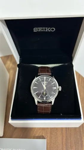 Relógio masculino automático Seiko