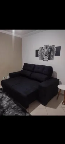 SOFA RETRATIL RECLINÁVEL 2MT NOVO DE FABRICA 