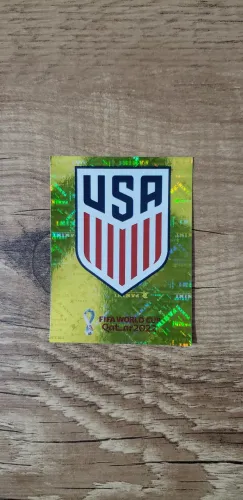 Figurinha copa 2022 brilhante USA