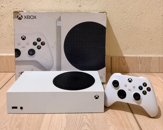 Xbox series s completo impecável zero