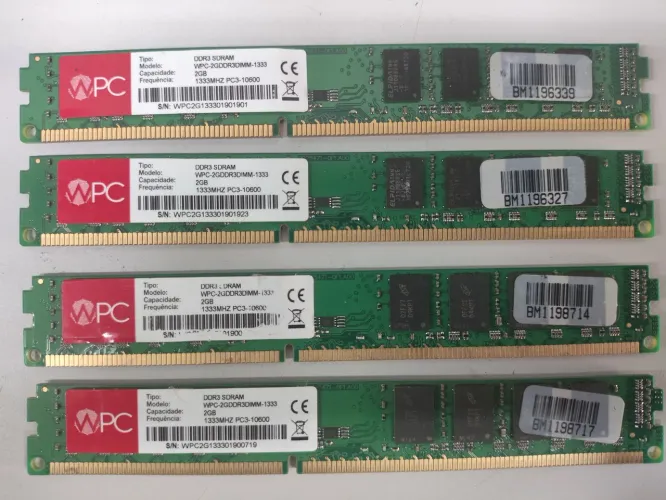 Memória Ddr3 1333mhz
