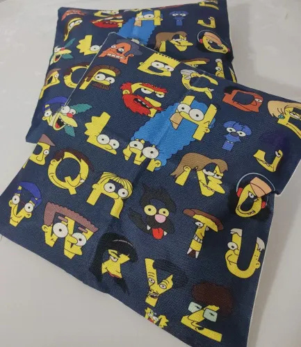 Capas de almofadas Simpsons - Letras