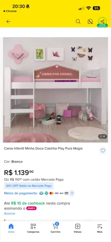 Linda cama casinha