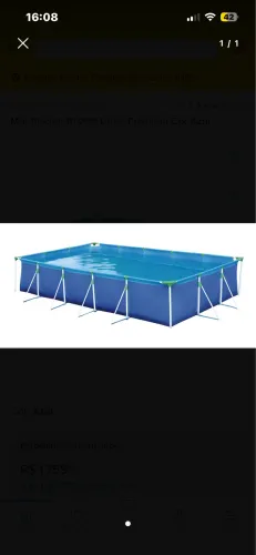Piscina estrutural 10.000 litros