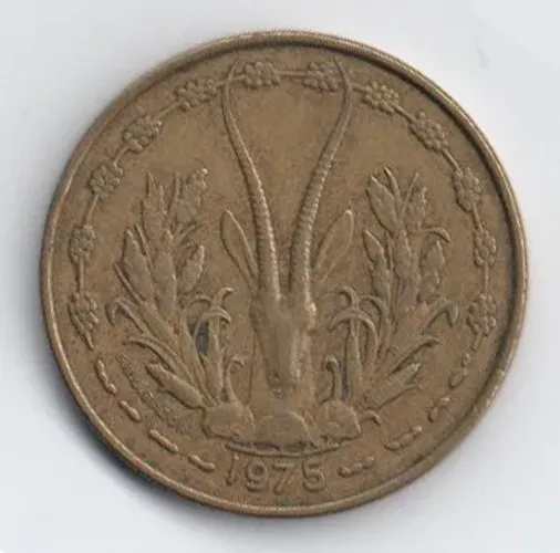 Para coleção: África Ocidental, (Togo), 1975