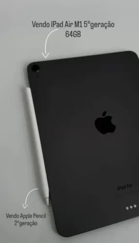 IPad Apple Air M1 5* Geração 64 GB+Apple Pencil2* geração