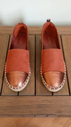 Espadrille Arezzo cobre