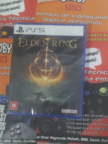 ELDEN RING PS5 NOVO LACRADO, LOJA