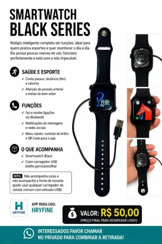 Relógio smartwatch