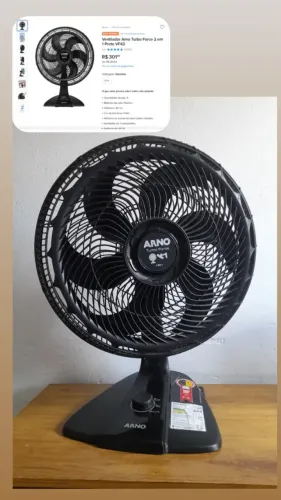 Ventilador Turbo 2 em 1