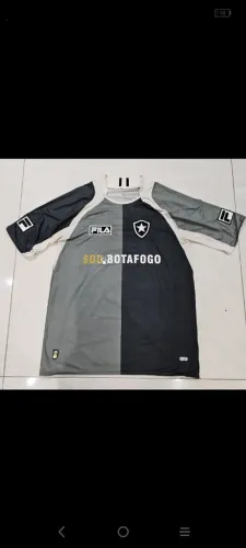 Camisa Botafogo Fila preta e cinza G