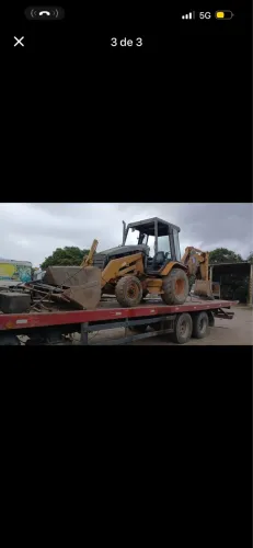 Reto escavadeira cat 2006