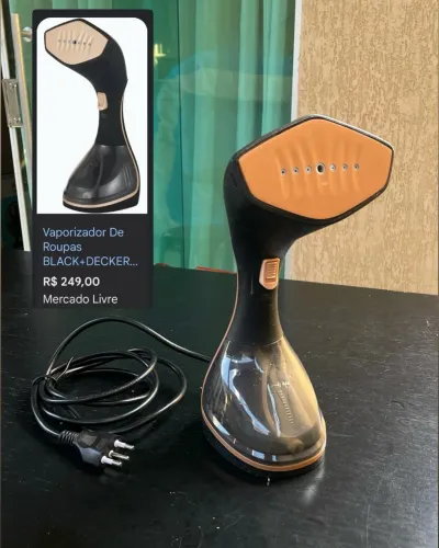 Ferro de passar / Vaporizador de roupas BLACK DECKER