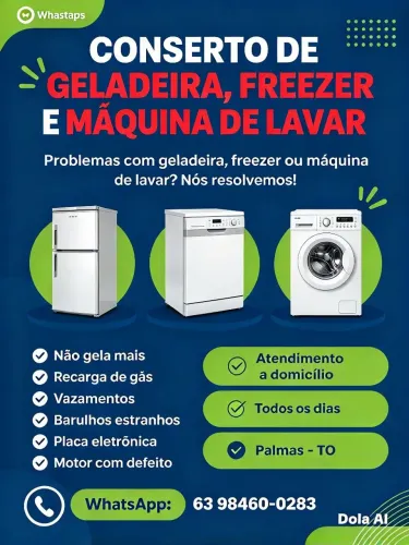 Conserto de geladeira