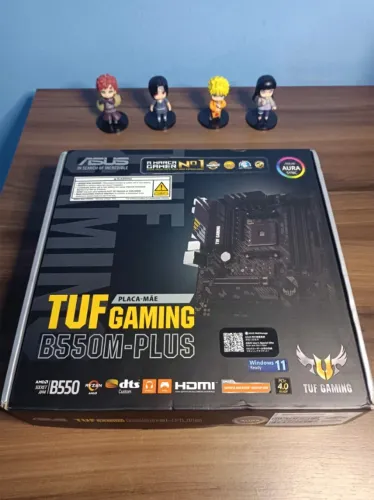 Placa Mãe Asus TUF Gaming B550M-Plus AMD AM4 - (Nova)