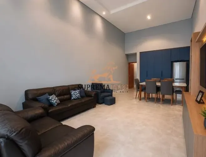 Casa térrea com 3 quartos, sendo suítes á venda , Condomínio Villagio Wanel