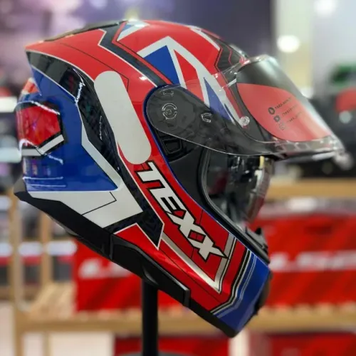 CAPACETE TEXX KAIMAN FLAG UK 12X NO CARTÃO