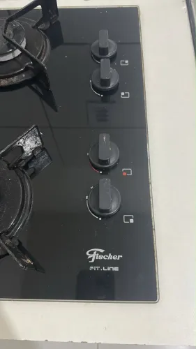 Cooktop dupla chama Fischer