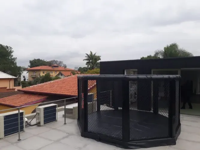 Octógono Modulado Mma Profissional Alta Resistência