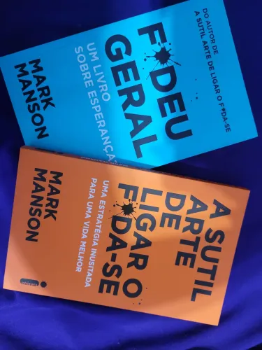 Livro Box Mark Manson - 2 Livros